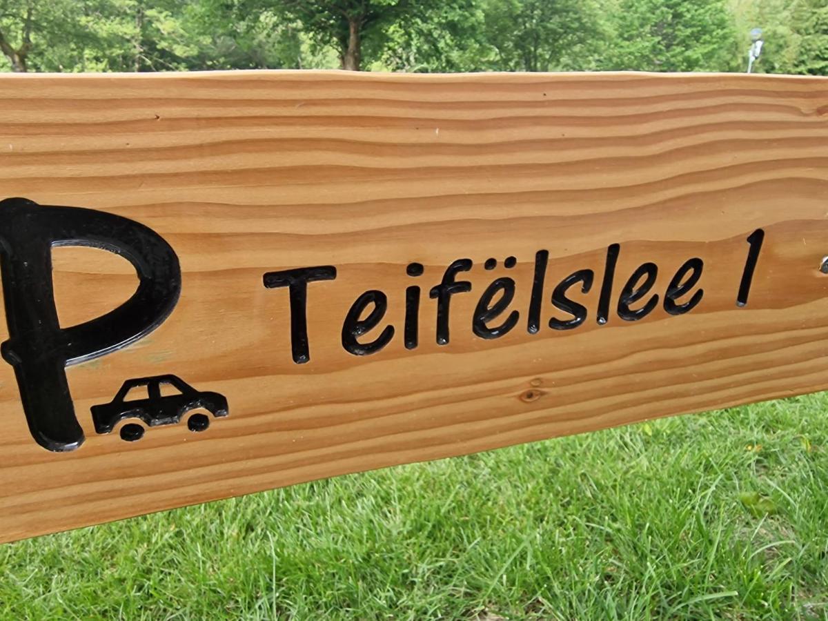 Chalet Teifelslee Goebelsmuhle エクステリア 写真